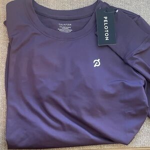 Peloton Deep Purple Crew Neck Shirt